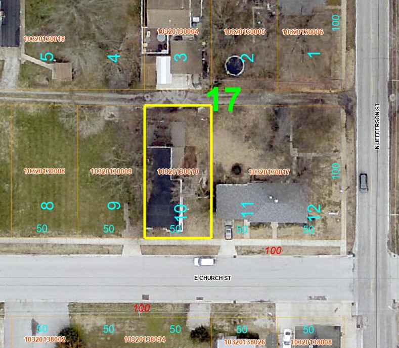213 E Church St - AERIAL
