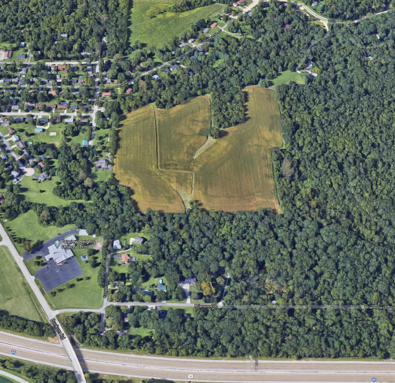 Pleasant Ridge Rd - AERIAL