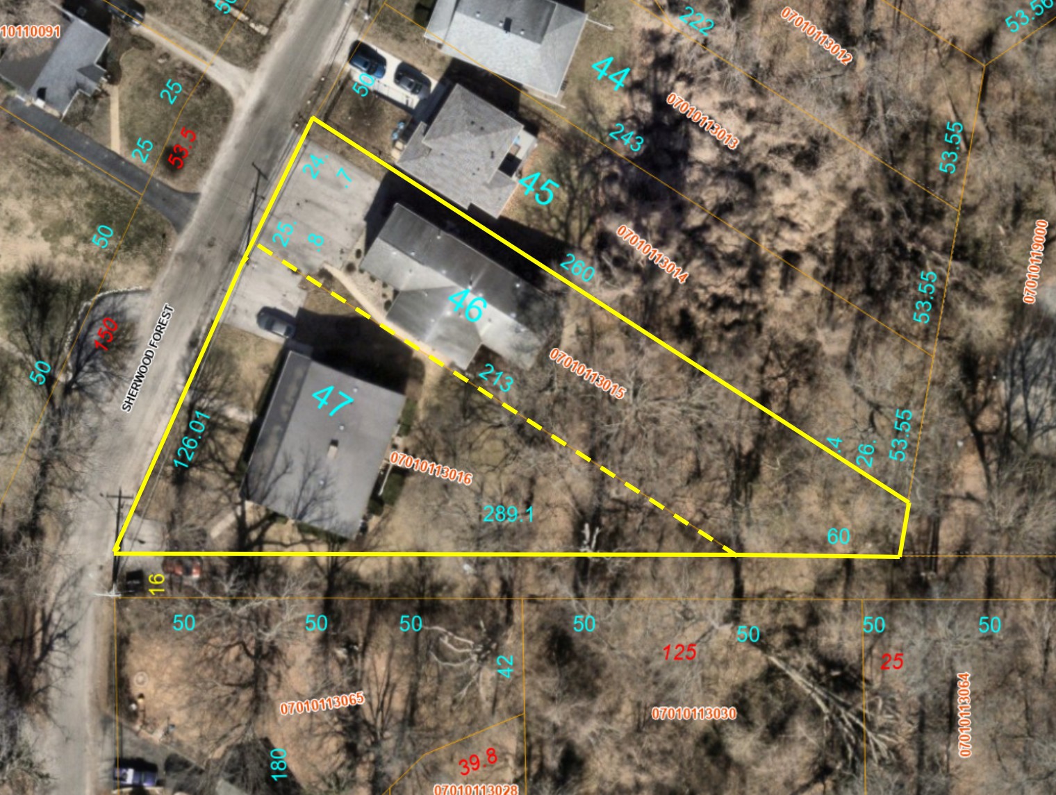 46 & 47 Sherwood Forest - AERIAL