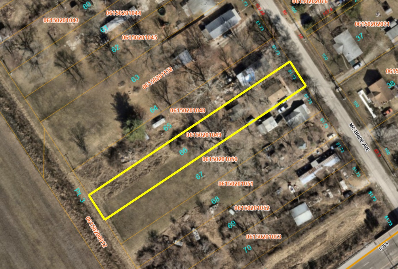 601 McBride Ave - AERIAL