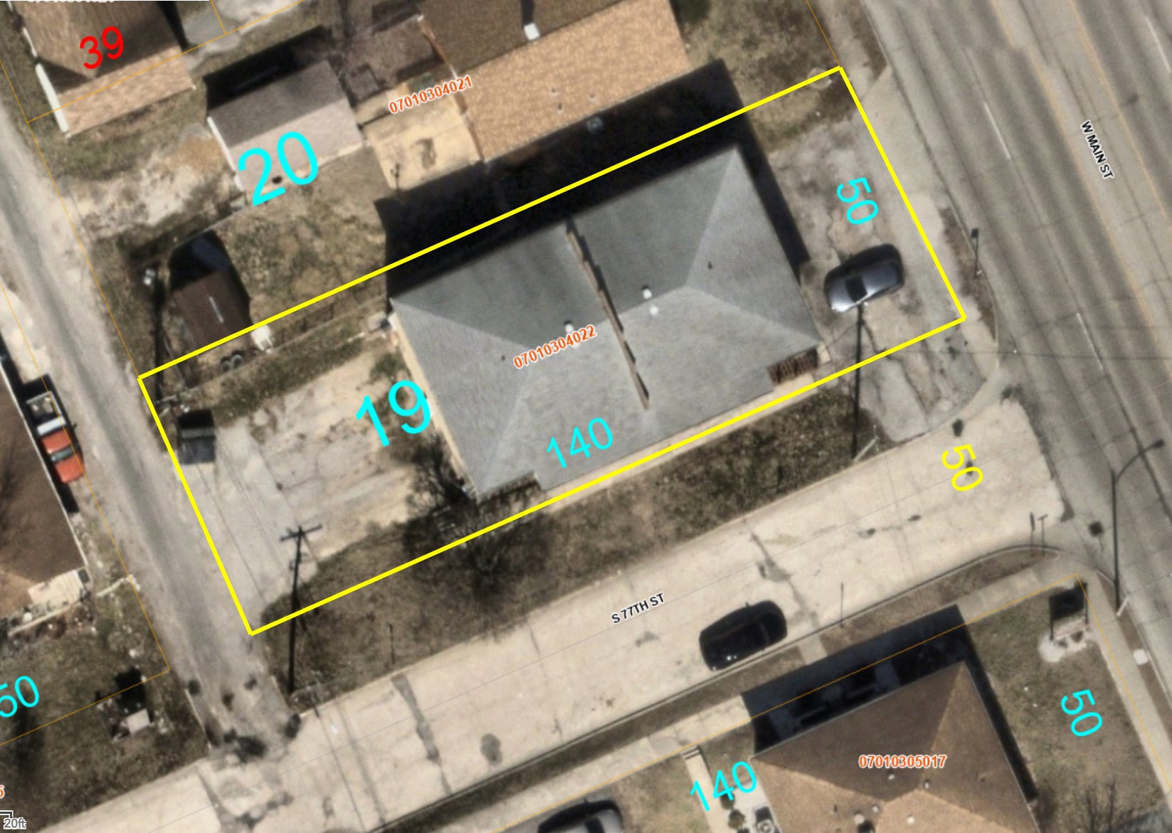 7700 W Main St - AERIAL