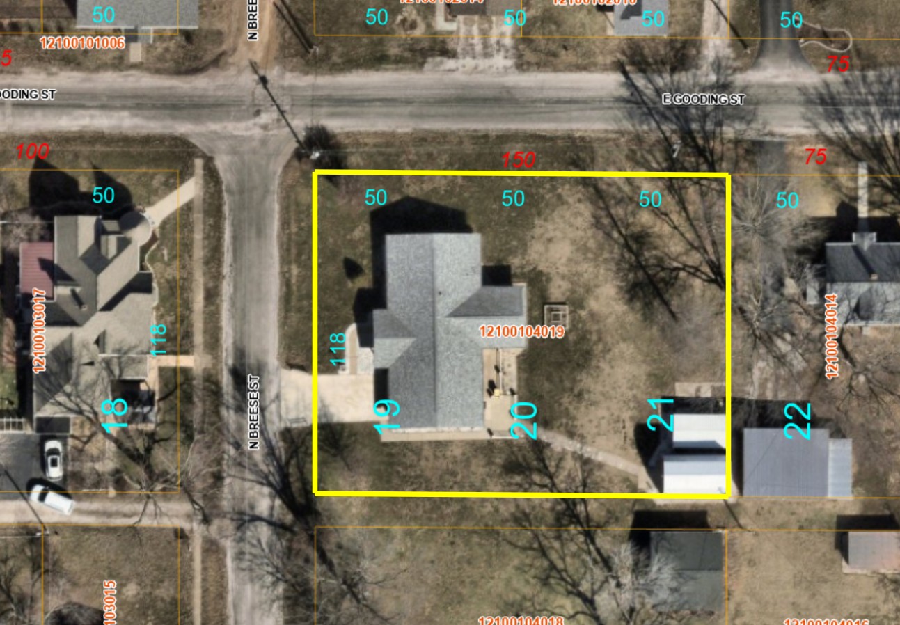 112 N Breese St - AERIAL