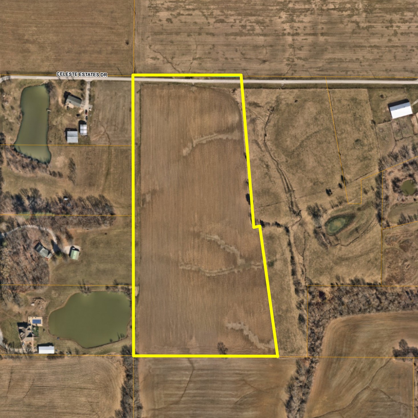 17.54± Ac Floraville Rd - AERIAL