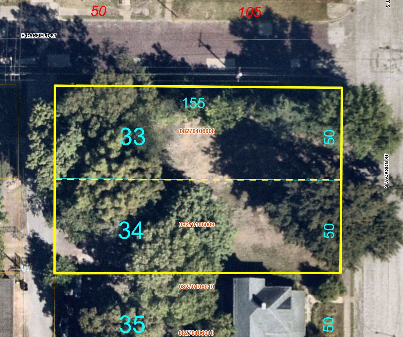 401 S Jackson St - AERIAL