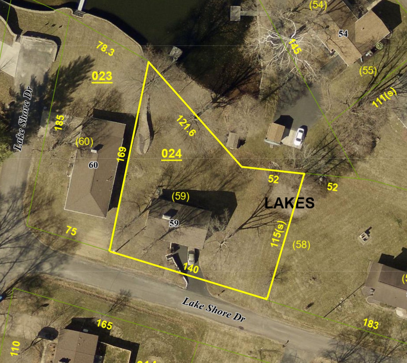 59 Lake Shore Dr - AERIAL