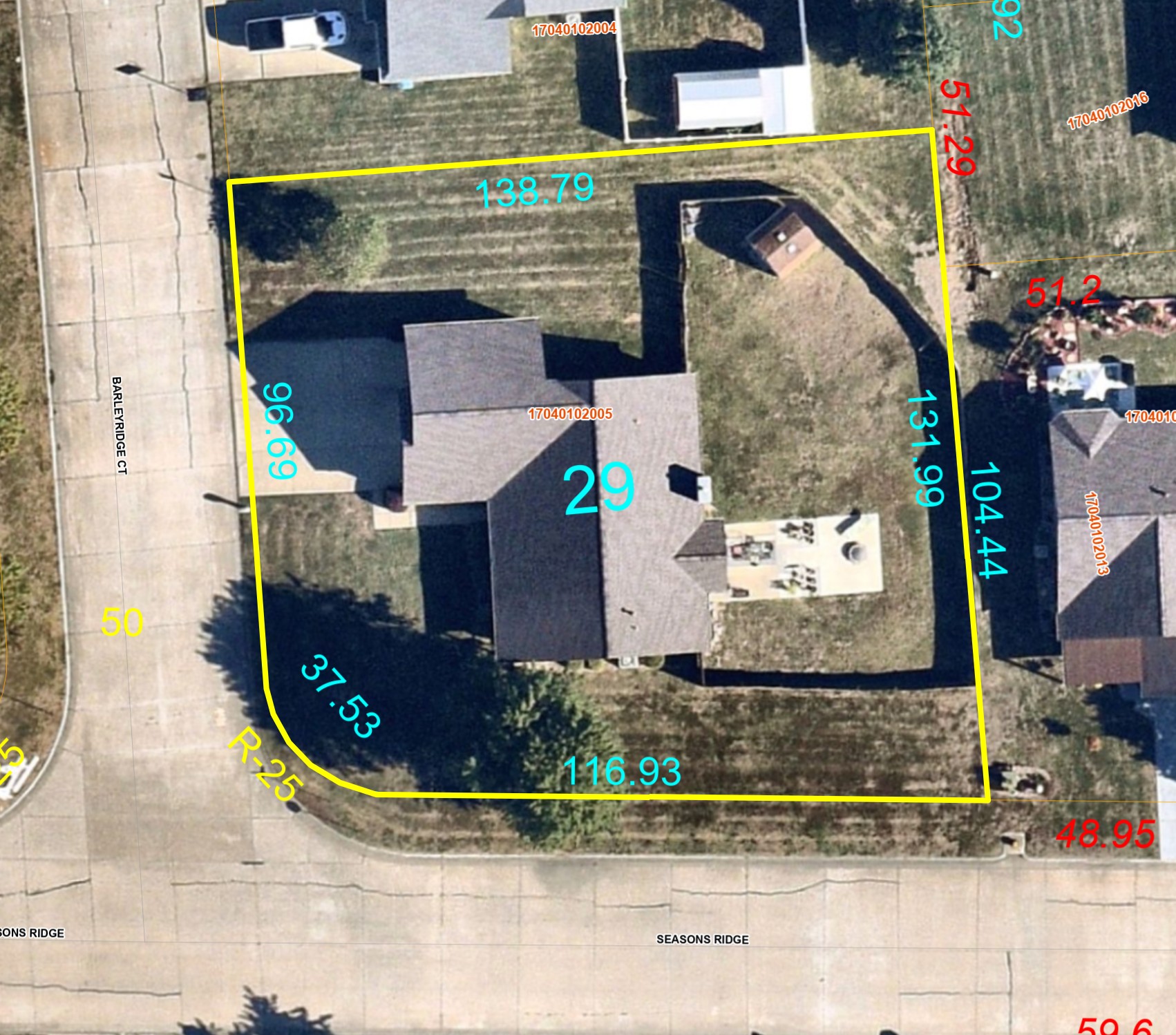 4550 Barleyridge Dr - AERIAL