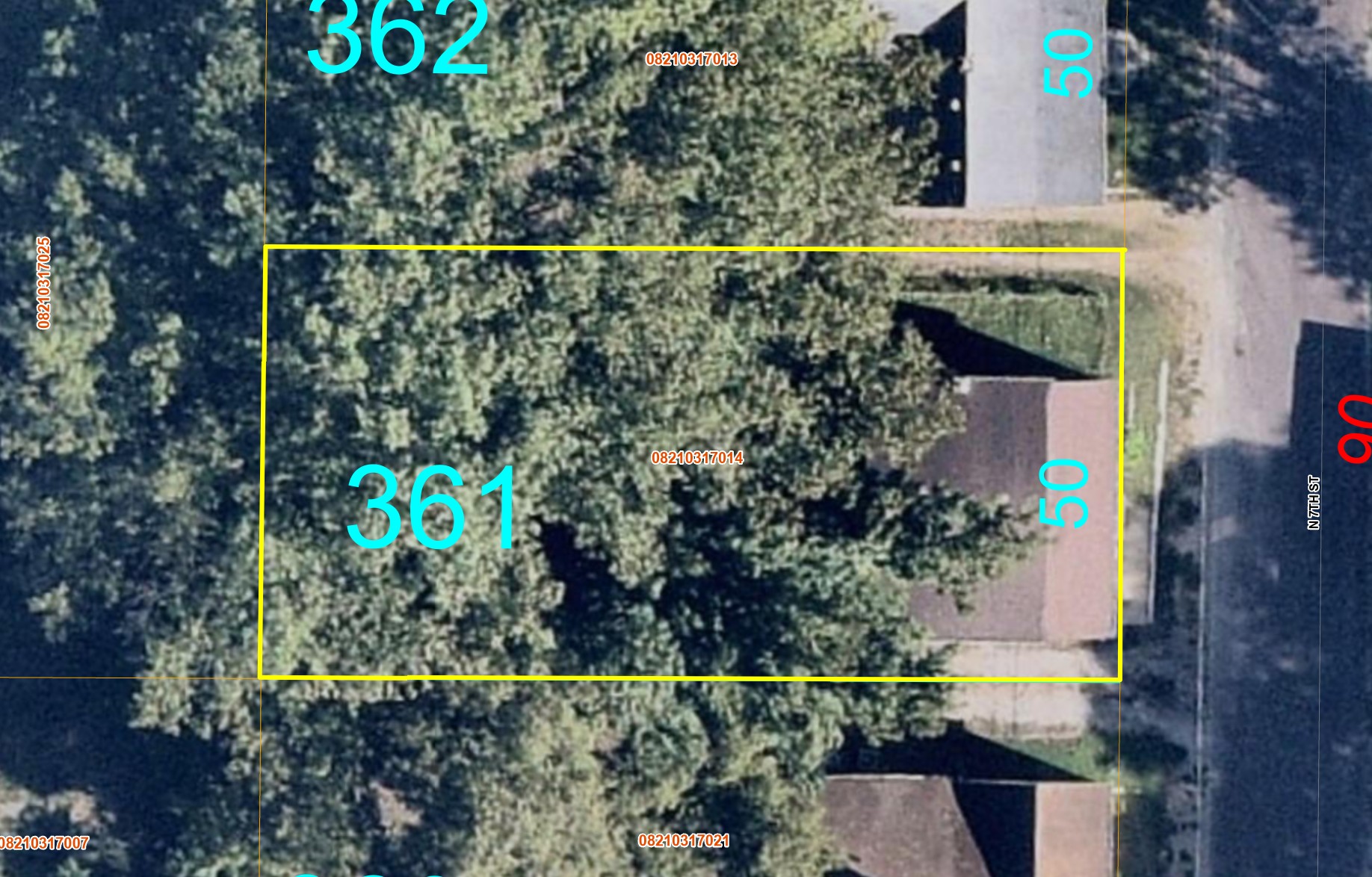 313 N 7th St - AERIAL