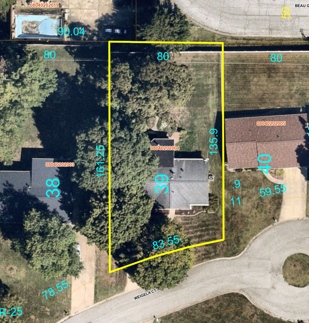 5 Weigela Ct - AERIAL