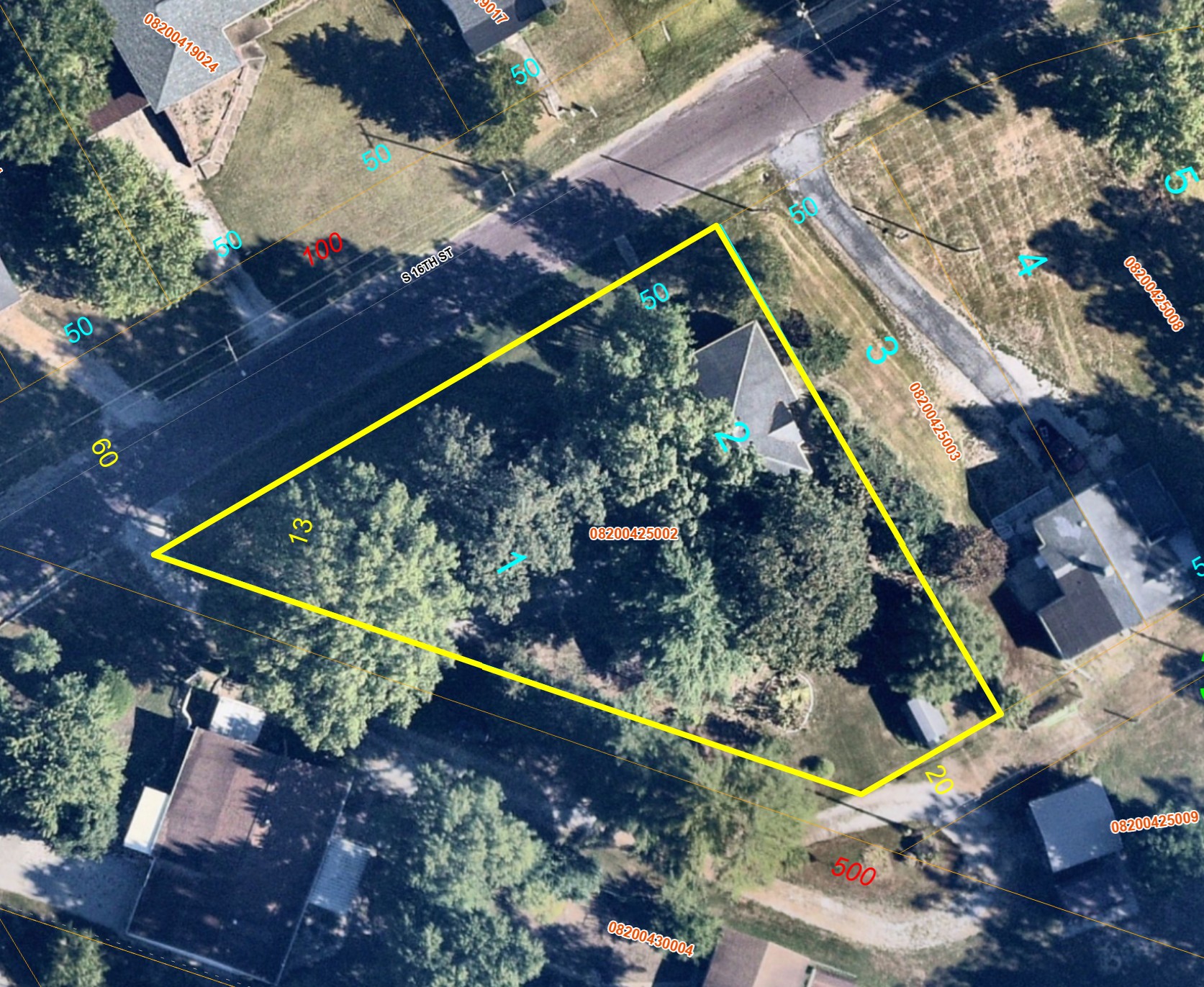 516 S 16th St - AERIAL