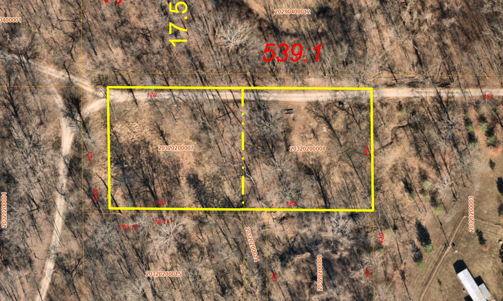 8000 Risdon School Rd - AERIAL