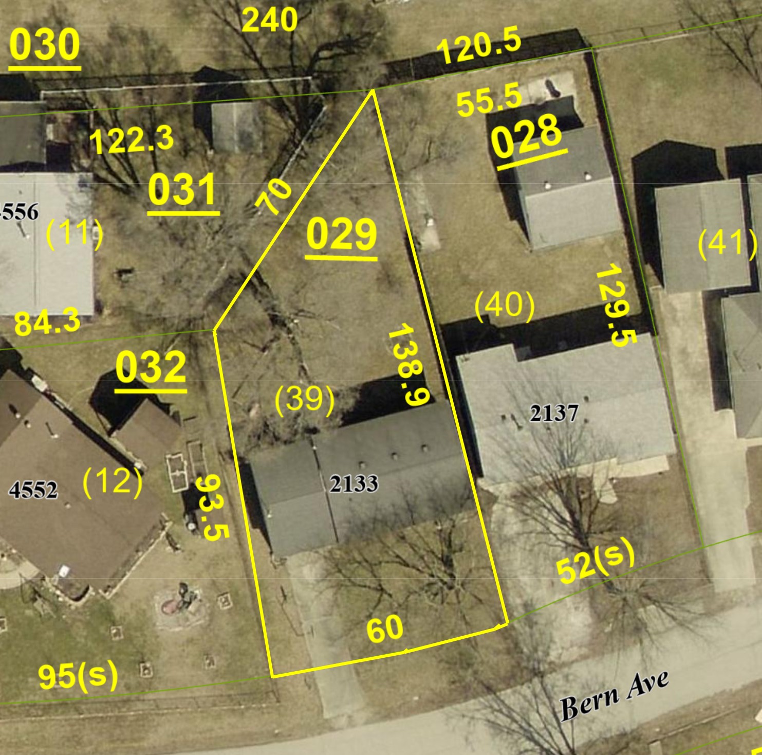 2133 Bern Ave - AERIAL