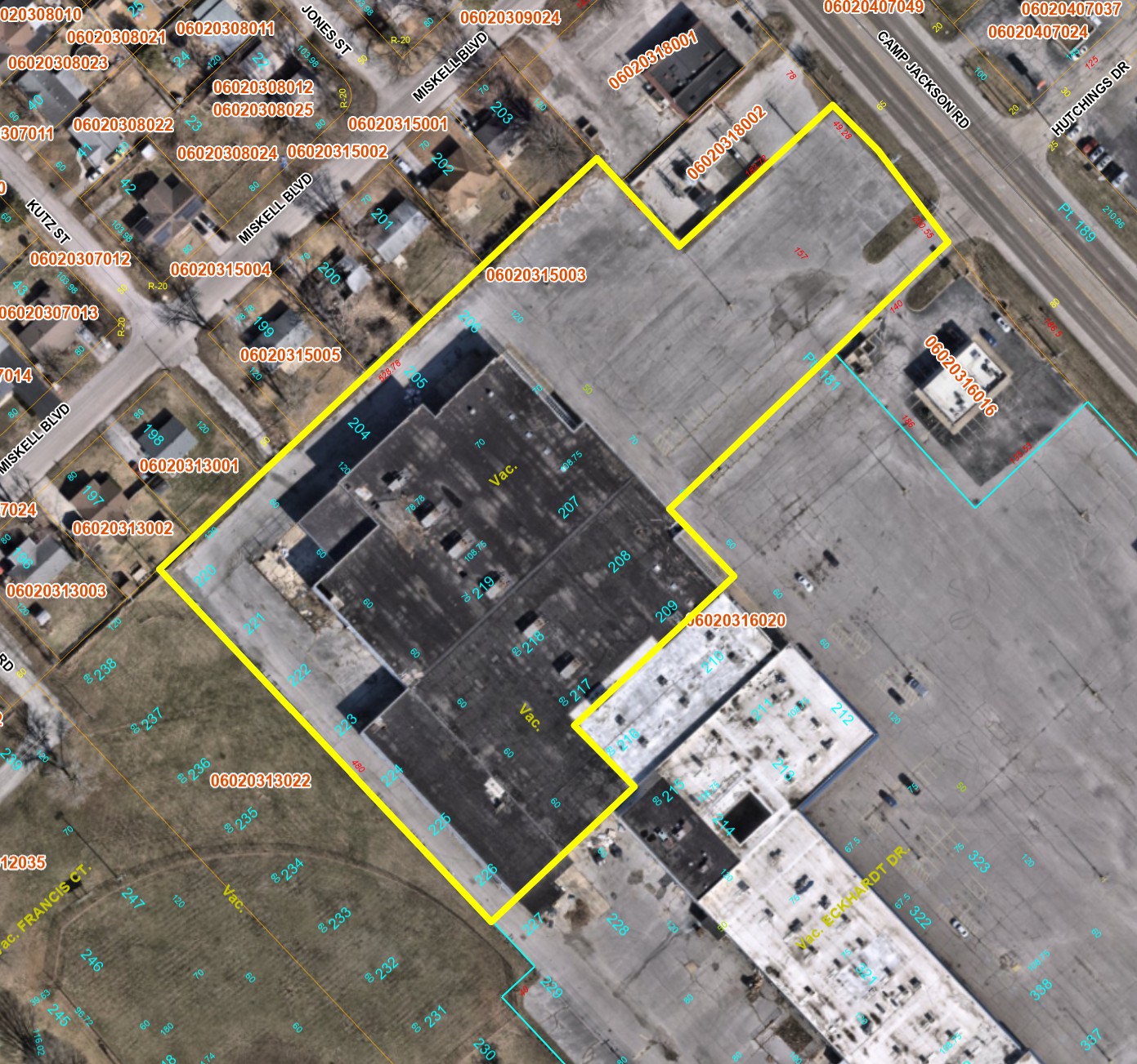 1200 Camp Jackson Rd - AERIAL TRACT 1