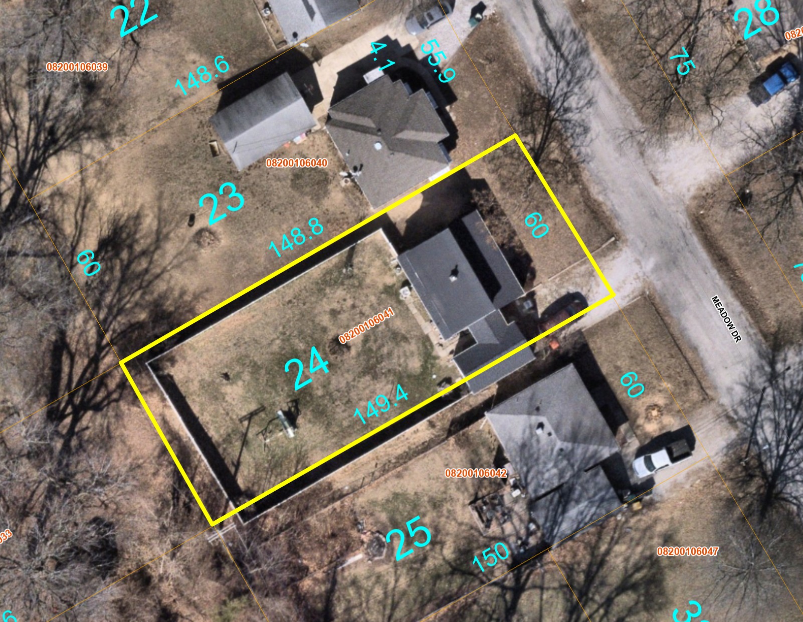 2320 Meadow Dr - AERIAL